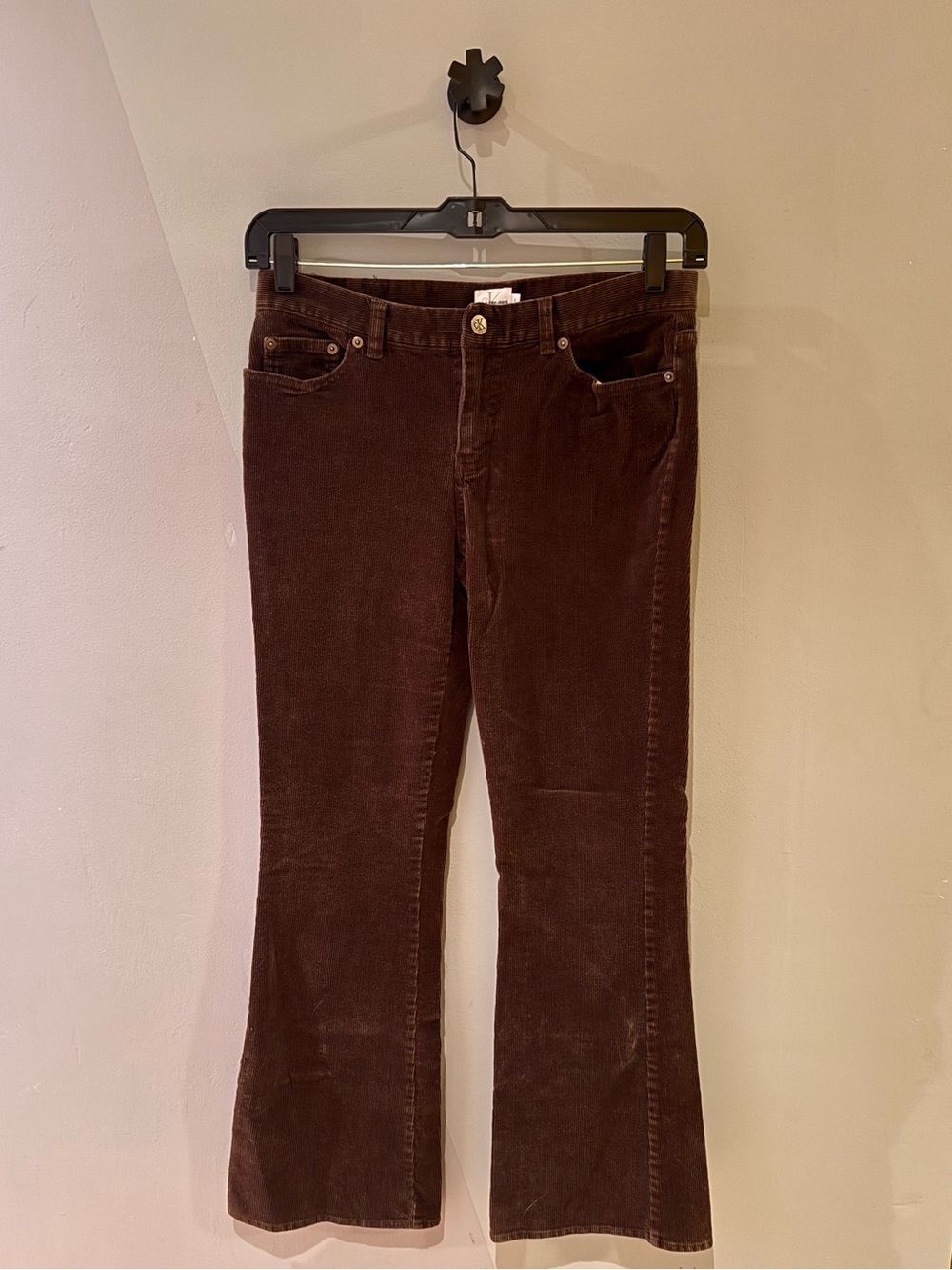 Calvin Klein Jeans Brown Corduroy Flare Pants